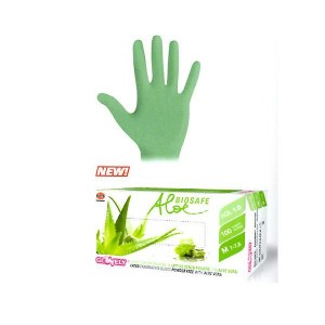 GUANTI LATTICE  ALOEVERA PZ.100 MEDIO