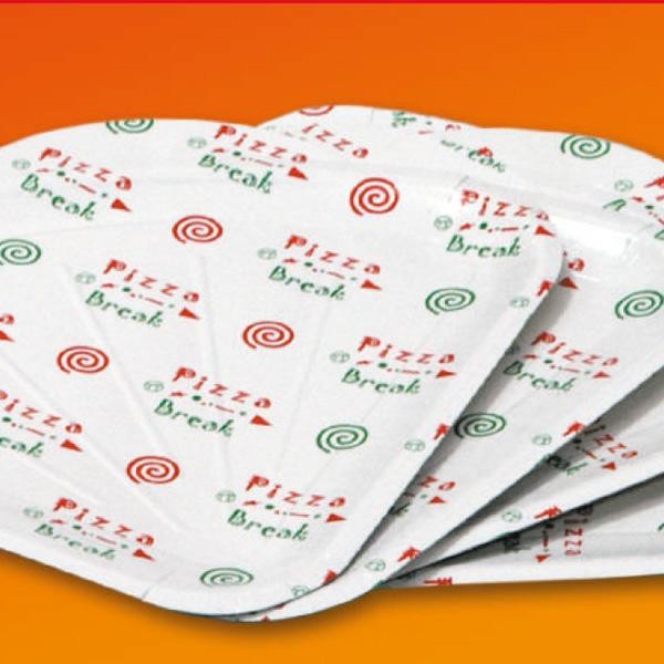 PIATTO PIZZA SPICCHIO CARTA POL.1/4 CM. 27X27