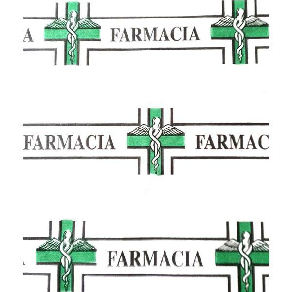 CARTA BIANCA ST. FARMACIA GEN. 25X37