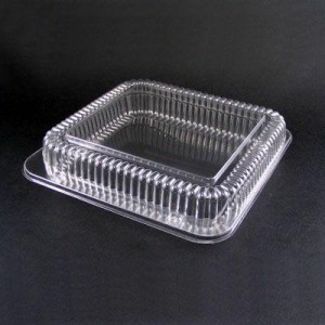 CONTENIT. TORTA PET SQUARE MM.255X255X 80H.