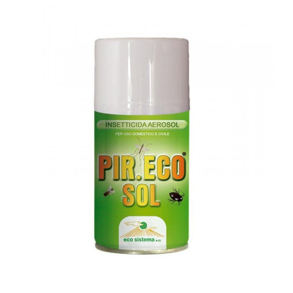 INSETTICIDA MOSCHE E ZANZARE PIR ECO SPRAY 400 ML.