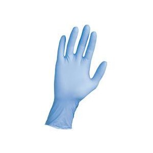 GUANTI NITRILE SYNTHO 100 PZ. LARGE BLU'