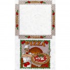 SCATOLA PIZZA PERSONALIZZ. 33X33 ITALIANA PZ.100