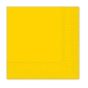 TOVAGLIOLI 25X25 2 VELI PZ. 100 GIALLO