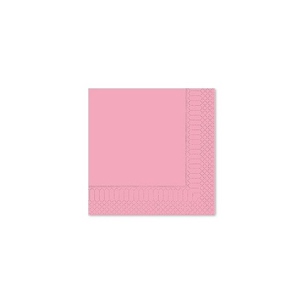 TOVAGLIOLI 25X25 2 VELI PZ. 100 ROSA