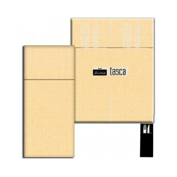 TOVAGLIOLI PORTAPOSATE 40X32 CHAMPAGNE TASCA PZ.50 AIRLAID