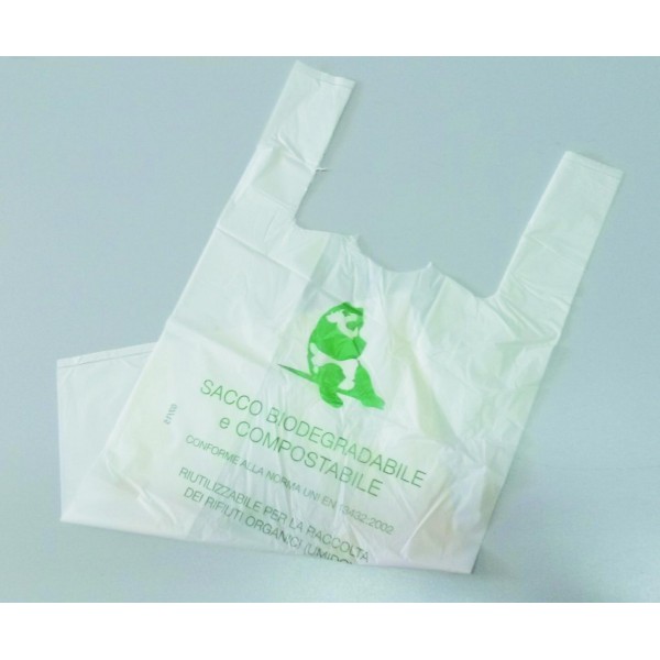 SHOPPER BIO COMPOST 27X50 PZ.500 UNI EN 13432:2002        (MEDIE)