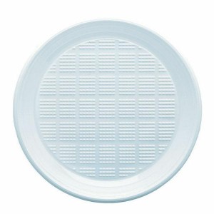 PIATTO 170 DESSERT BIANCO 50 PZ. IMI