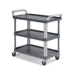 CARRELLO MULTIUSO PLASTICA 3 PIANI 102X50X96H.