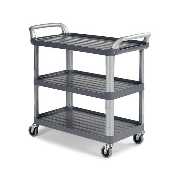 CARRELLO MULTIUSO PLASTICA 3 PIANI 85X43X95H.