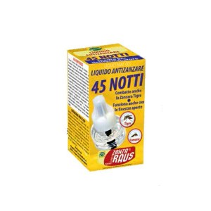 LIQUIDO ANTIZANZARE RICAMBIO 45 NOTTI