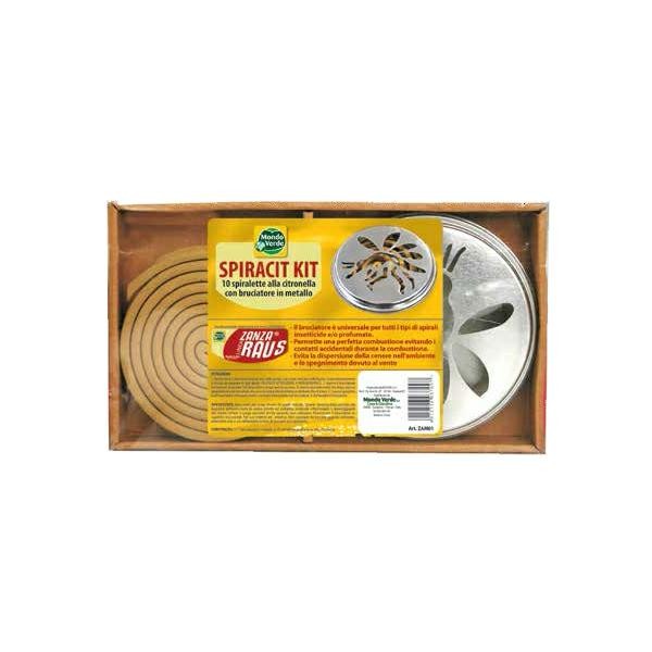 SPIRACIT ALLA CITRONELLA PZ.10 + BRUCIATORE