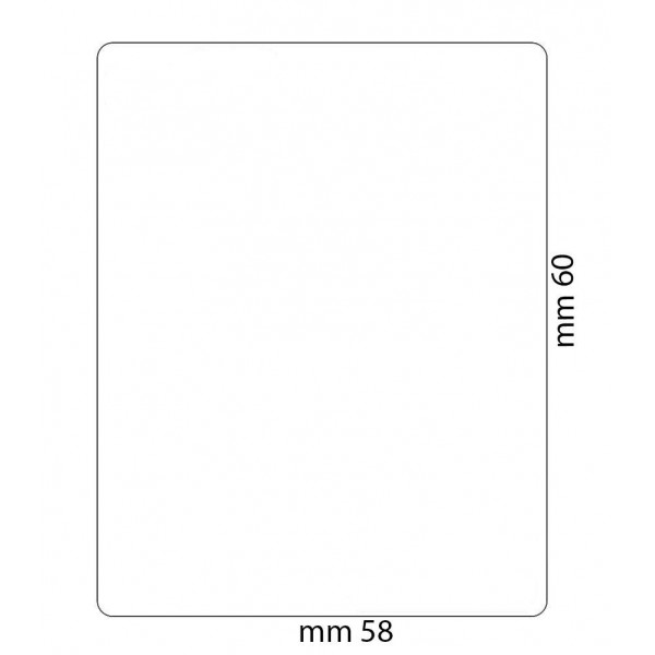 ETICHETTE 58X60 TERM. ROTOLO 800 PZ.AN.D. 40