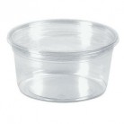VASCHETTE GASTRONOMIA TONDA PET 250 ML. PZ.50 CM.11,7X4,3 H.