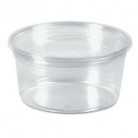 VASCHETTE GASTRONOMIA TONDA PET 250 ML. PZ.50 CM.11,7X4,3 H.