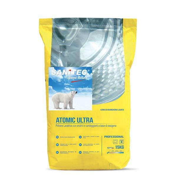 DETER LAVATRICE ATOMIC ULTRA IN POLVERE KG. 15