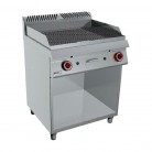 FRY TOP DOPPIO RIGATO  80X90X90 GAS