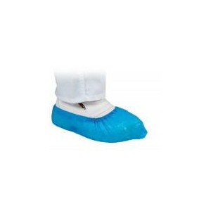 COPRISCARPE IN POLIETILENE PZ.10 AZZURRO