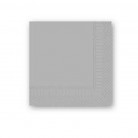 TOVAGLIOLI 25X25 2 VELI PZ. 100 GRIGIO