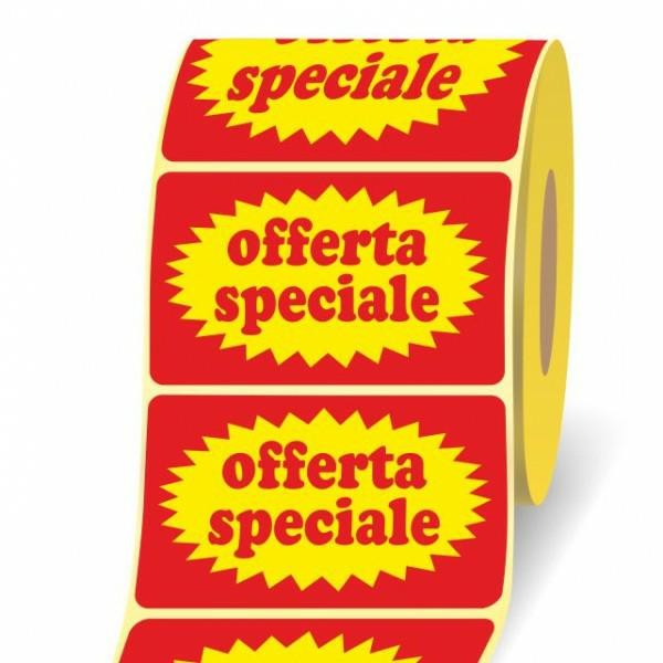 ETICHETTE 50X30 PZ.1000 OFFERTA SPECIALE